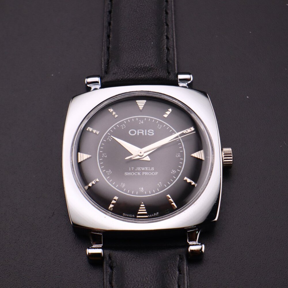 Oris Vintage Swiss 17 Jewels Hand-Wound Mechanical Men's Watch - FREE SHIPPING